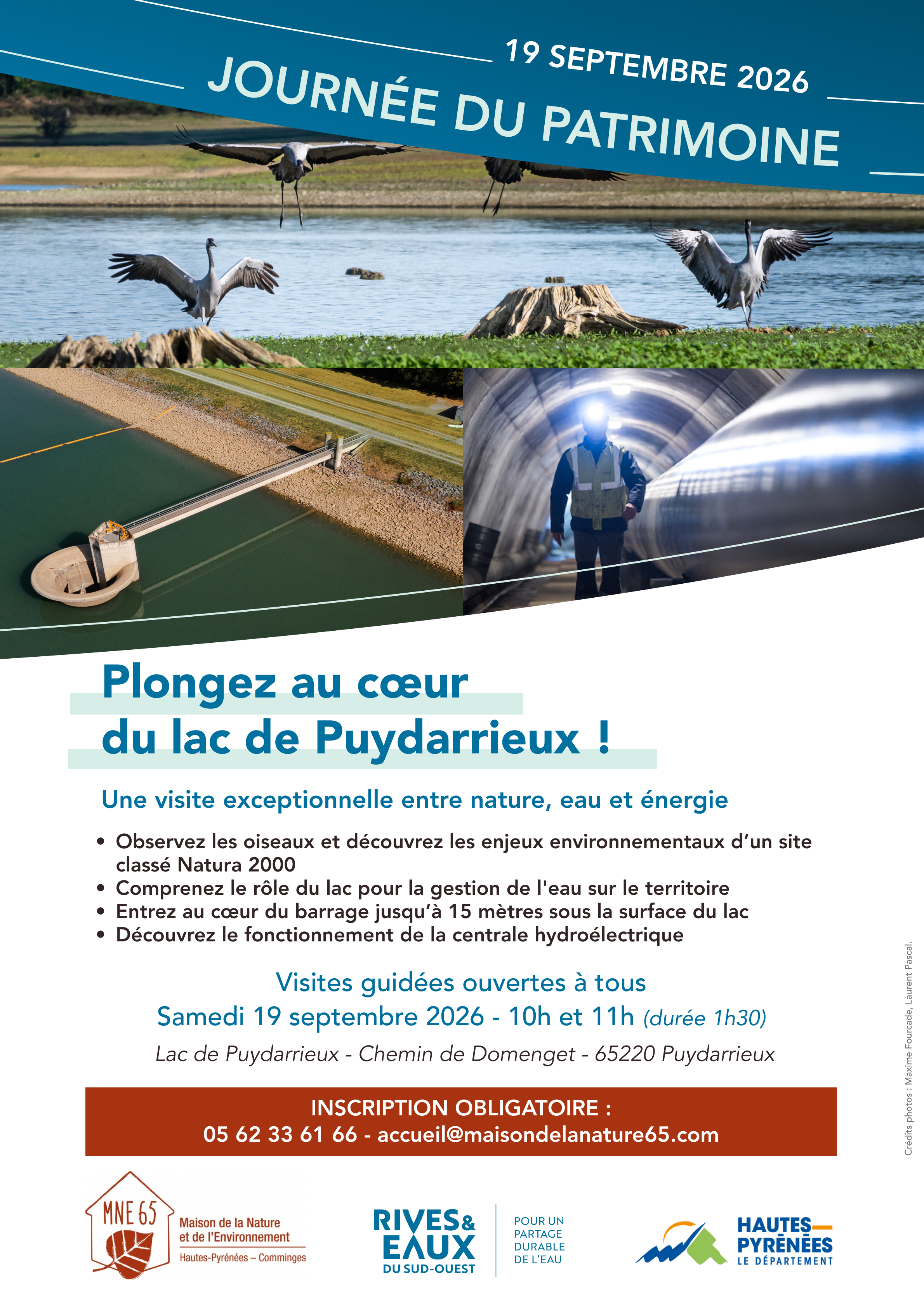 Visite inédite du lac de Puydarrieux