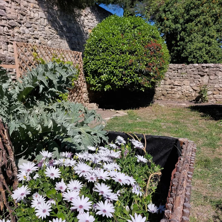 Le jardin d'inspiration médiévale