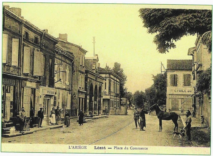 Exposition : Lézat-sur-Lèze en cartes postales anciennes