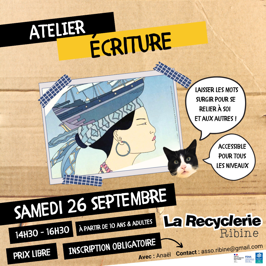 ATELIER D’ÉCRITURE