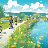 Portes ouvertes du jardin associatif Aimer'Aude pour les chemins de l'eau