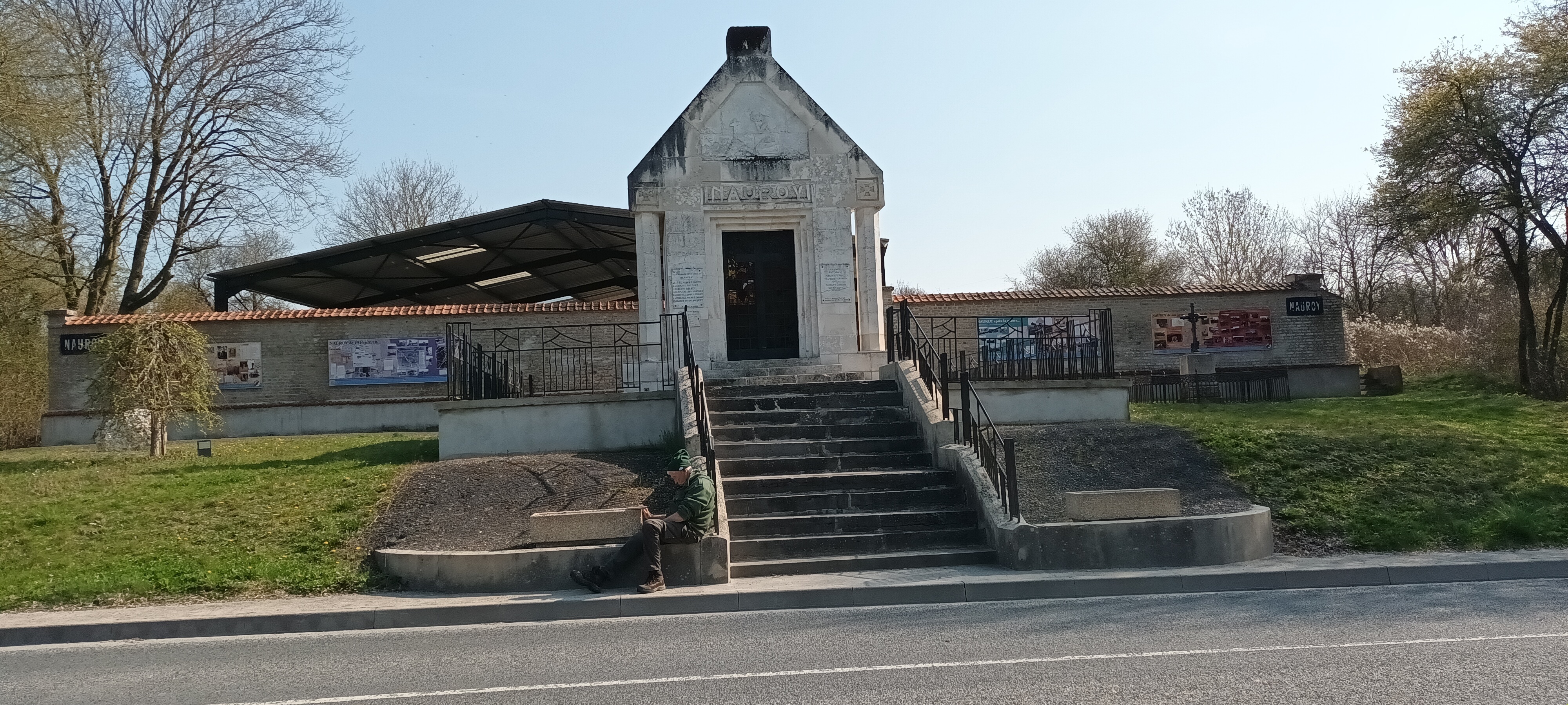 Visites du village détruit jamais reconstruit de Nauroy 14/18
