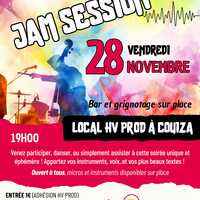 Nouveau rendez-vous musical du secteur HVA ! Jam session Ouvert à tous les styles musicaux