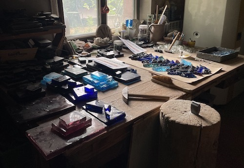 Visite commentée de la maison atelier vitrail et de son jardin