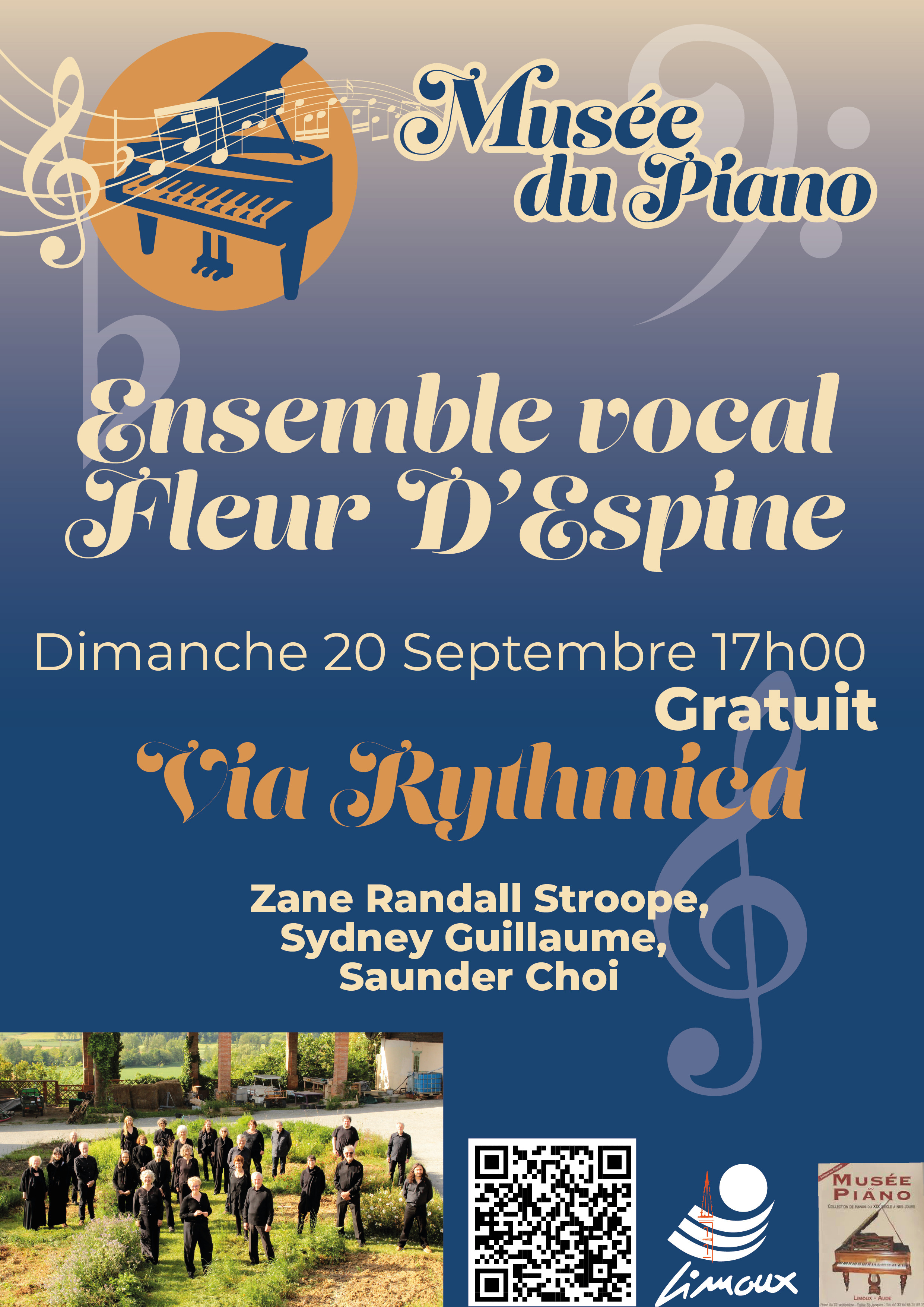 Concert "Fleur d'Espine" au musée du piano