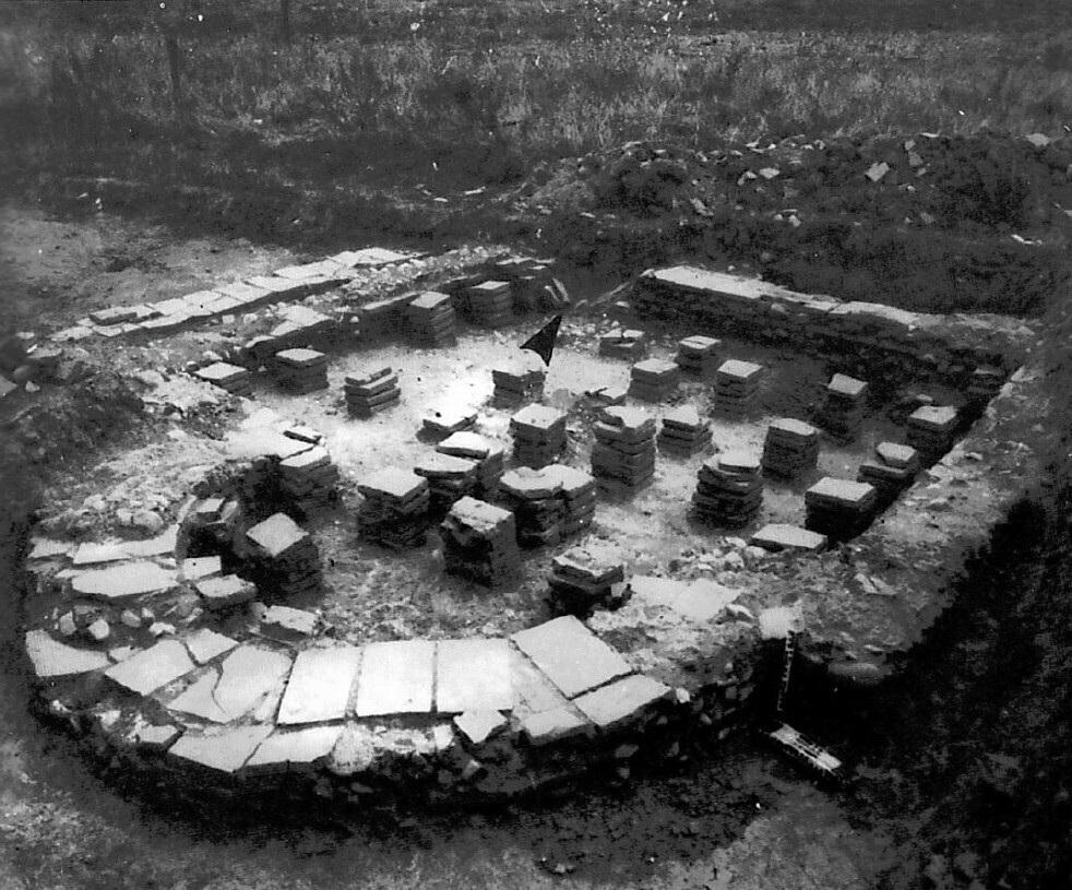 Les vestiges de la villa gallo-romaine de Colomiers