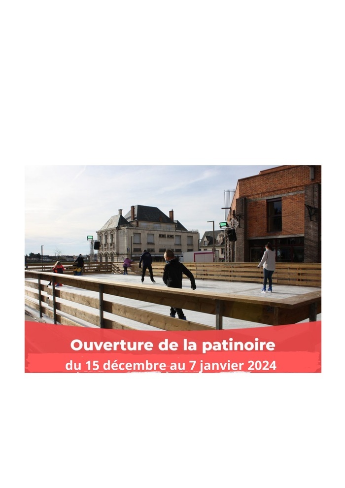 La patinoire de la Ville de Gien