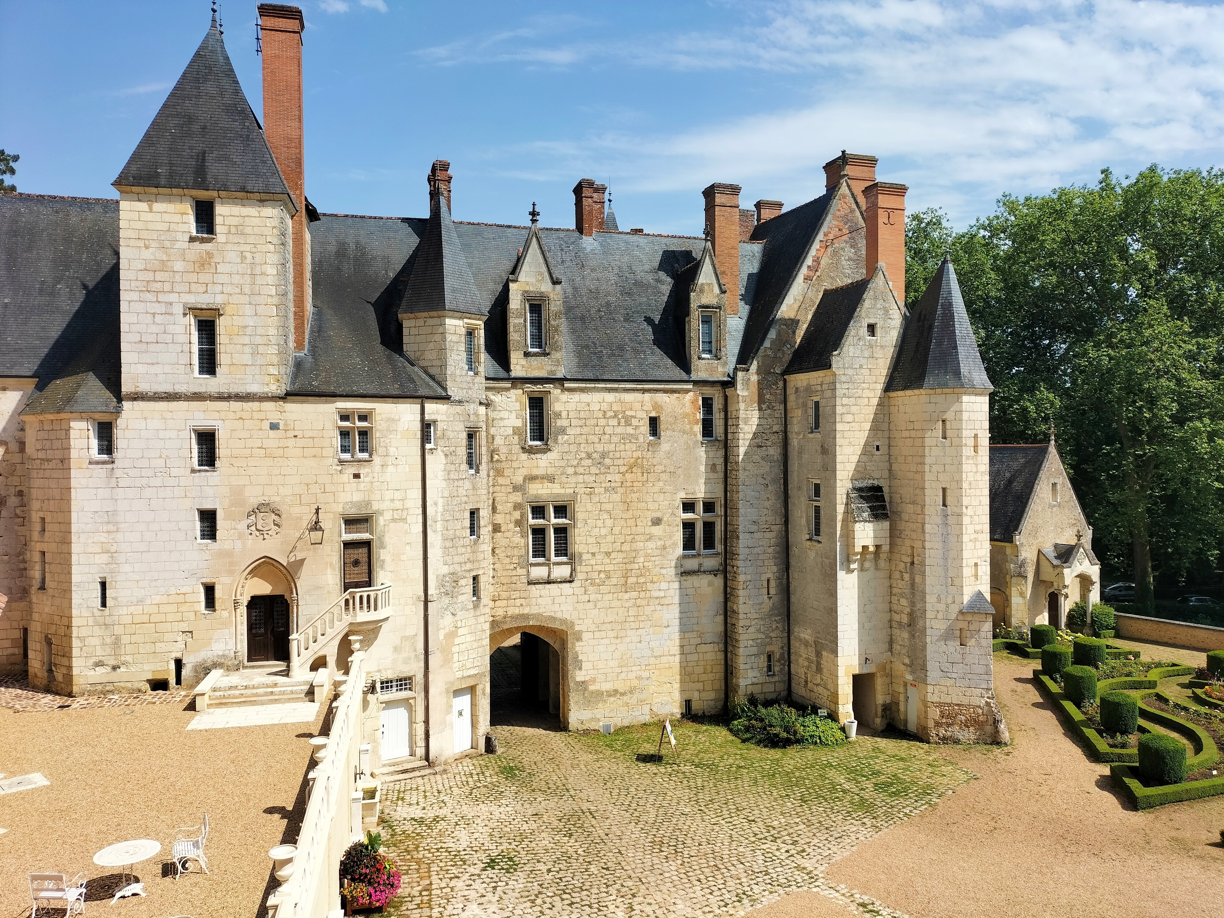 Visites guidées du château de Courtanvaux