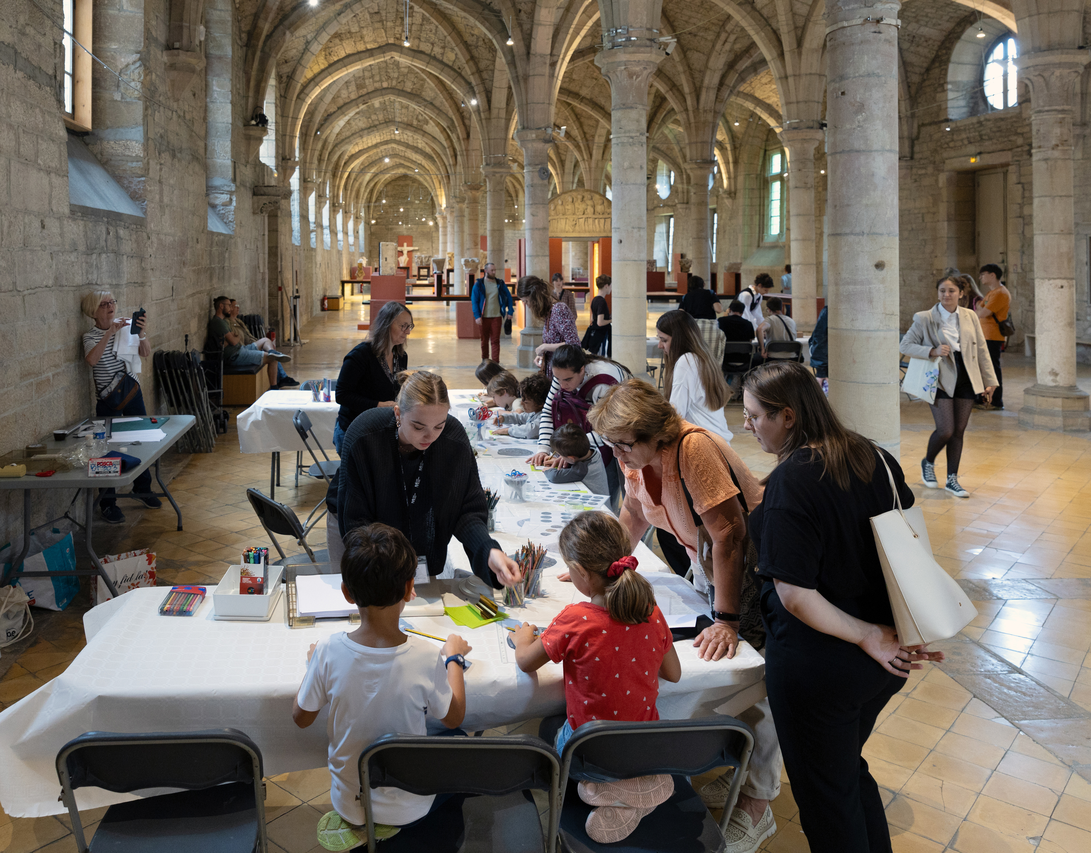 Activités ludiques au musée archéologique de Dijon