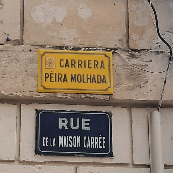 Affiche — Visite commentée : Occitan, gardien du patrimoine dans la toponymie Nîmoise