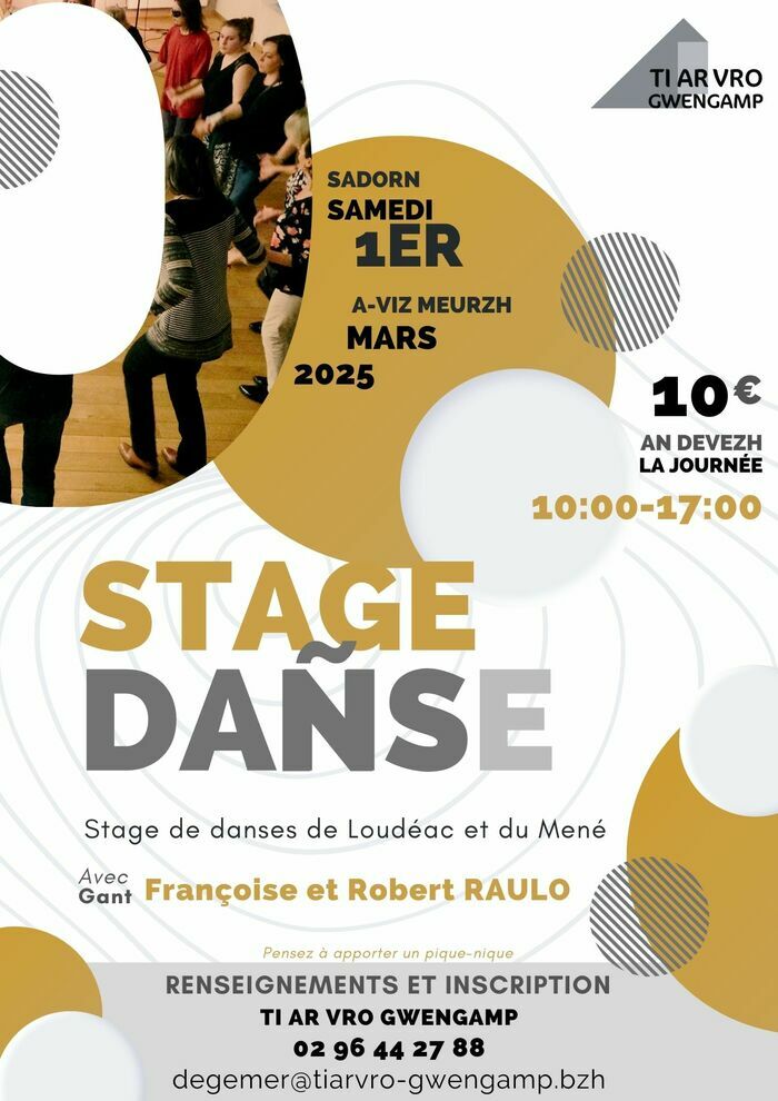 Stage de danse du pays de Loudéac et du Mené