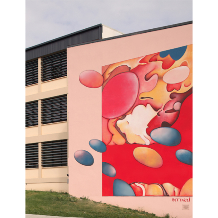 Fresque murale signée Guillaume Bottazzi
