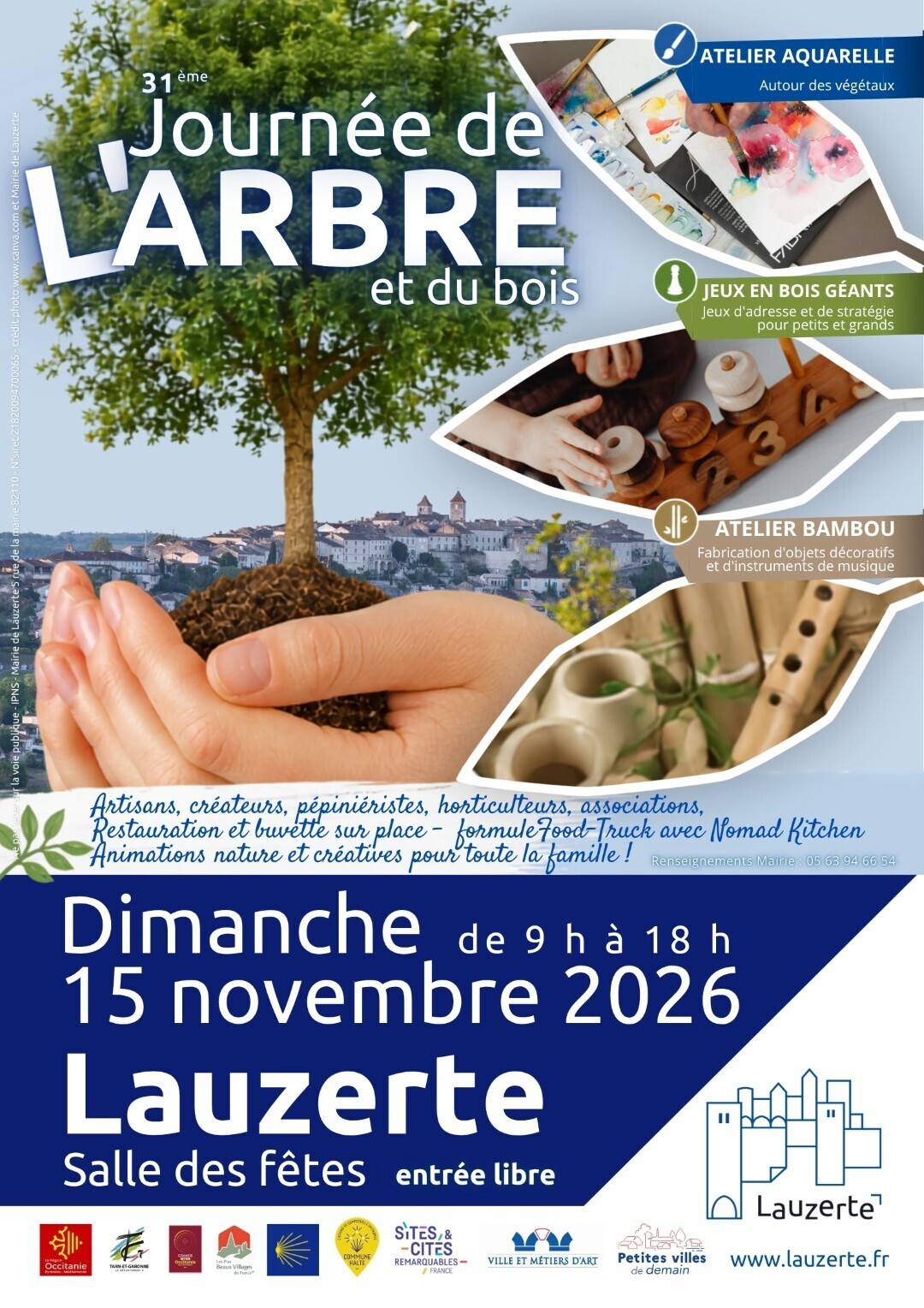 31e Journée de l'Arbre et du Bois – Lauzerte