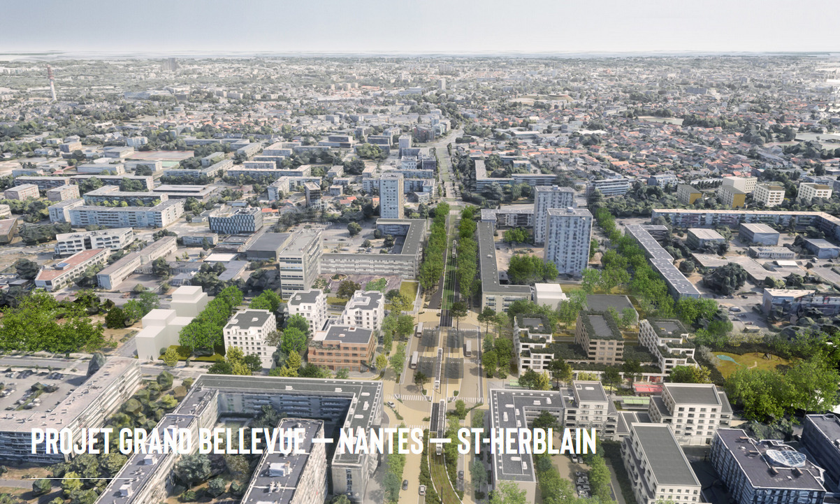 Une visite du quartier du Grand Bellevue ... à bicyclette !