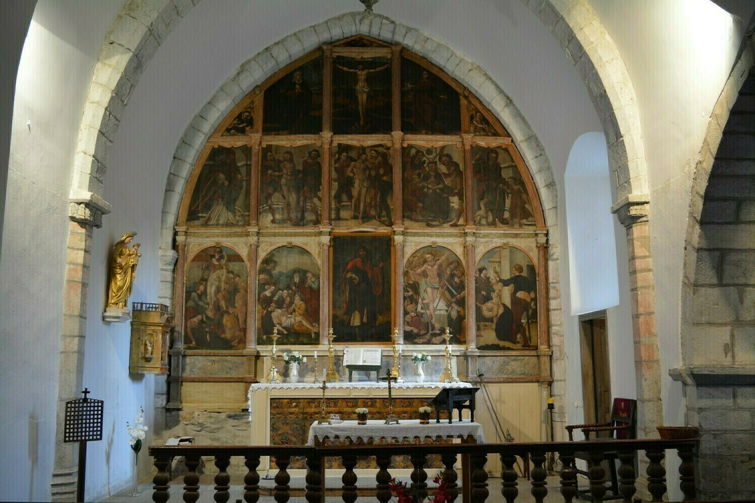 Venez découvrir l'église Saint-Quintin de Galey accompagné d'un guide