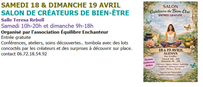 Salon de créateurs de bien-être