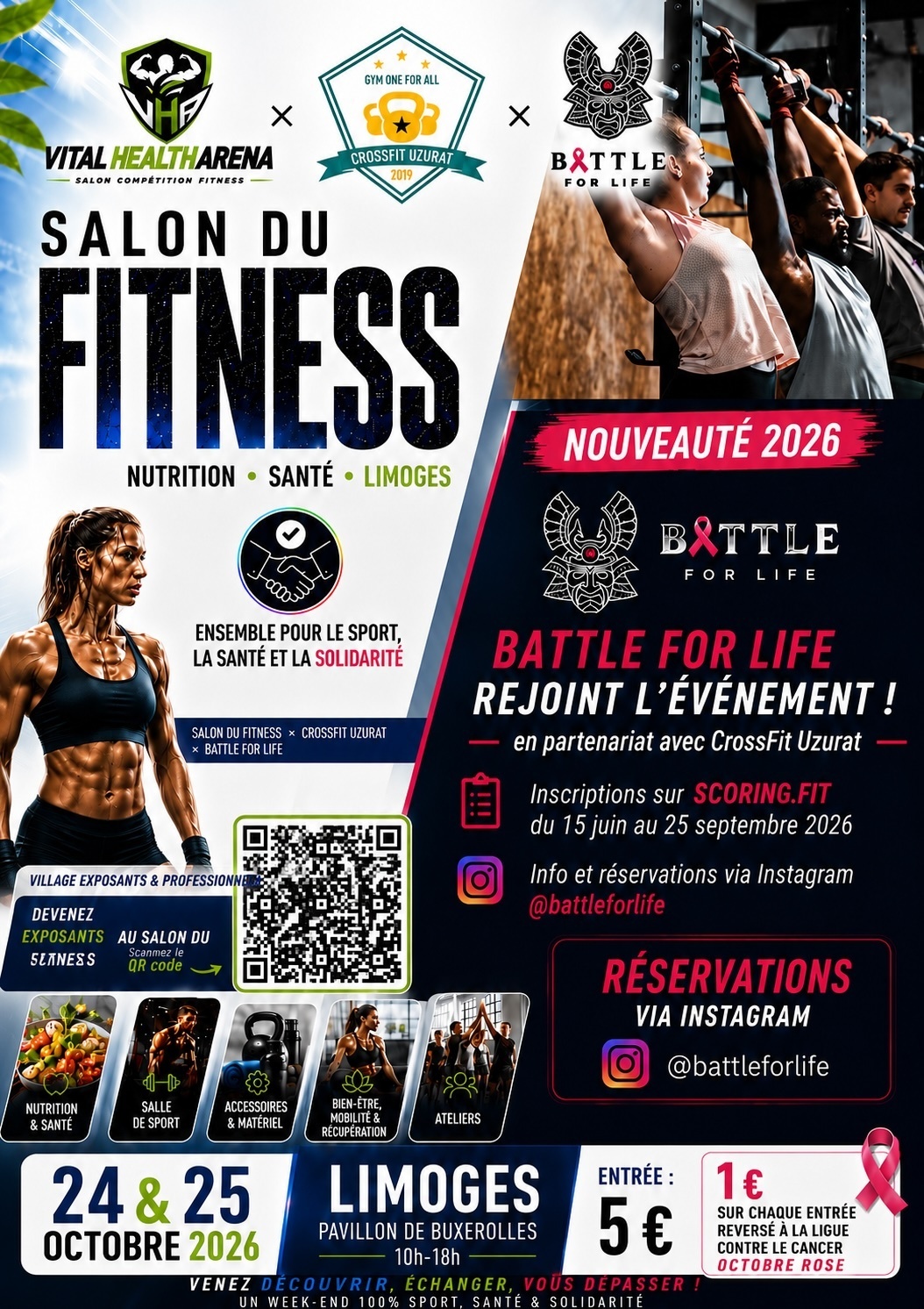 Salon du Fitness Nutrition Santé - Limoges