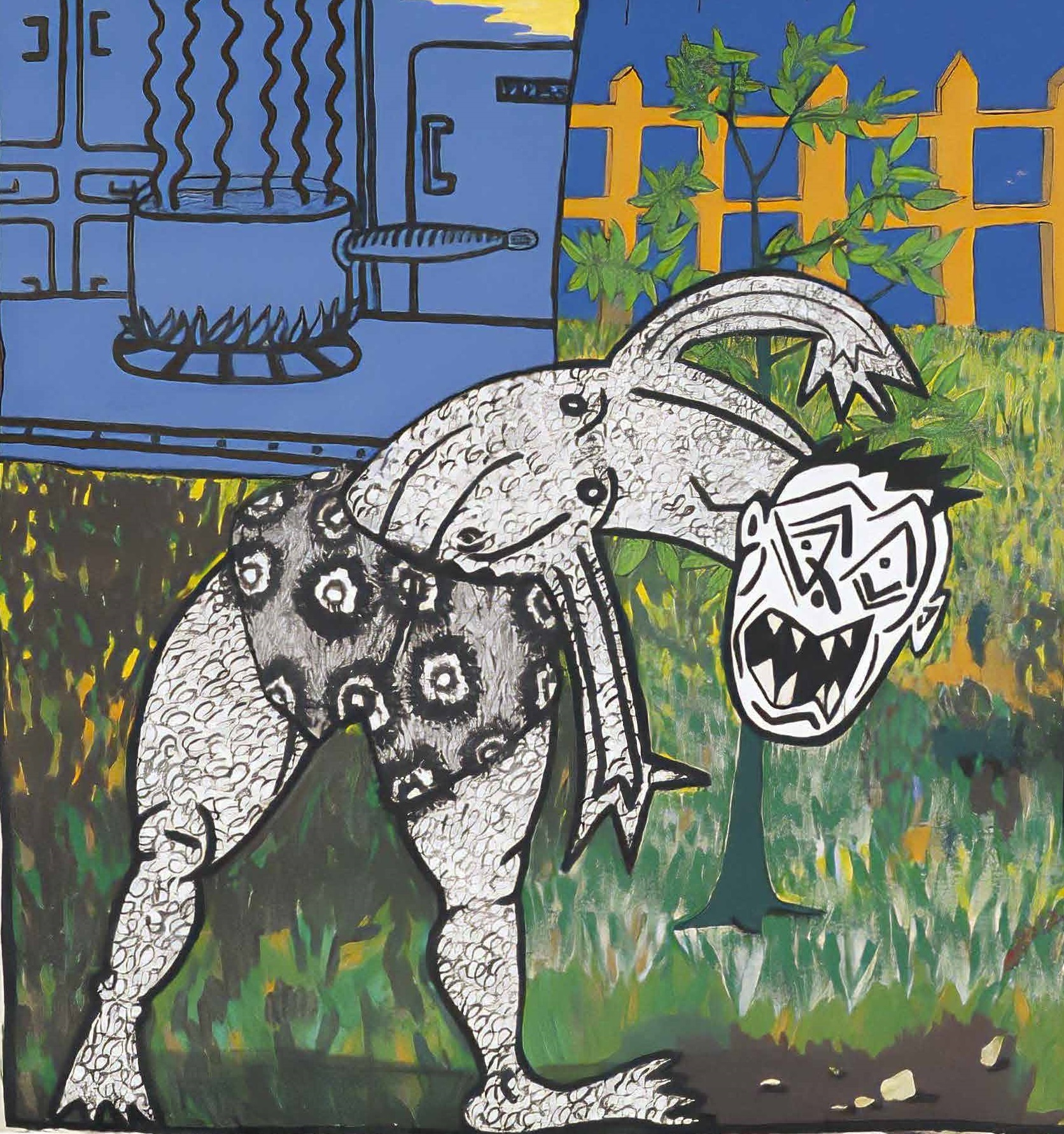 Découverte de l'exposition Robert Combas « On dit que je suis grotesque… »