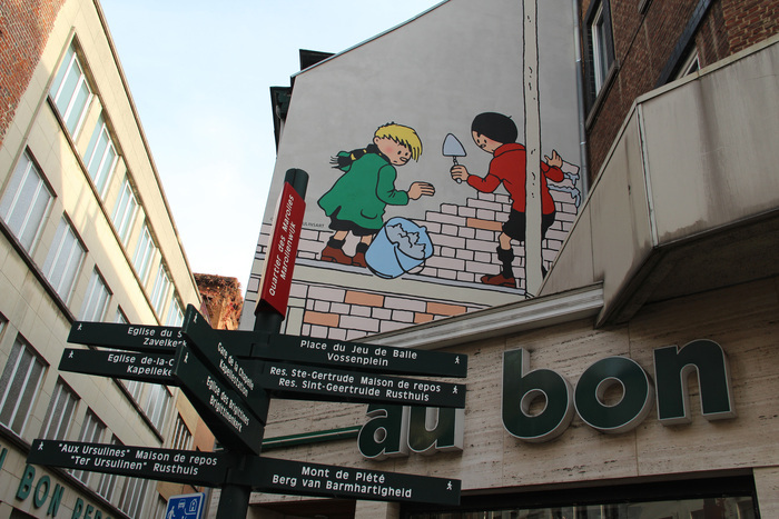 Visites guidées du parcours BD de Bruxelles
