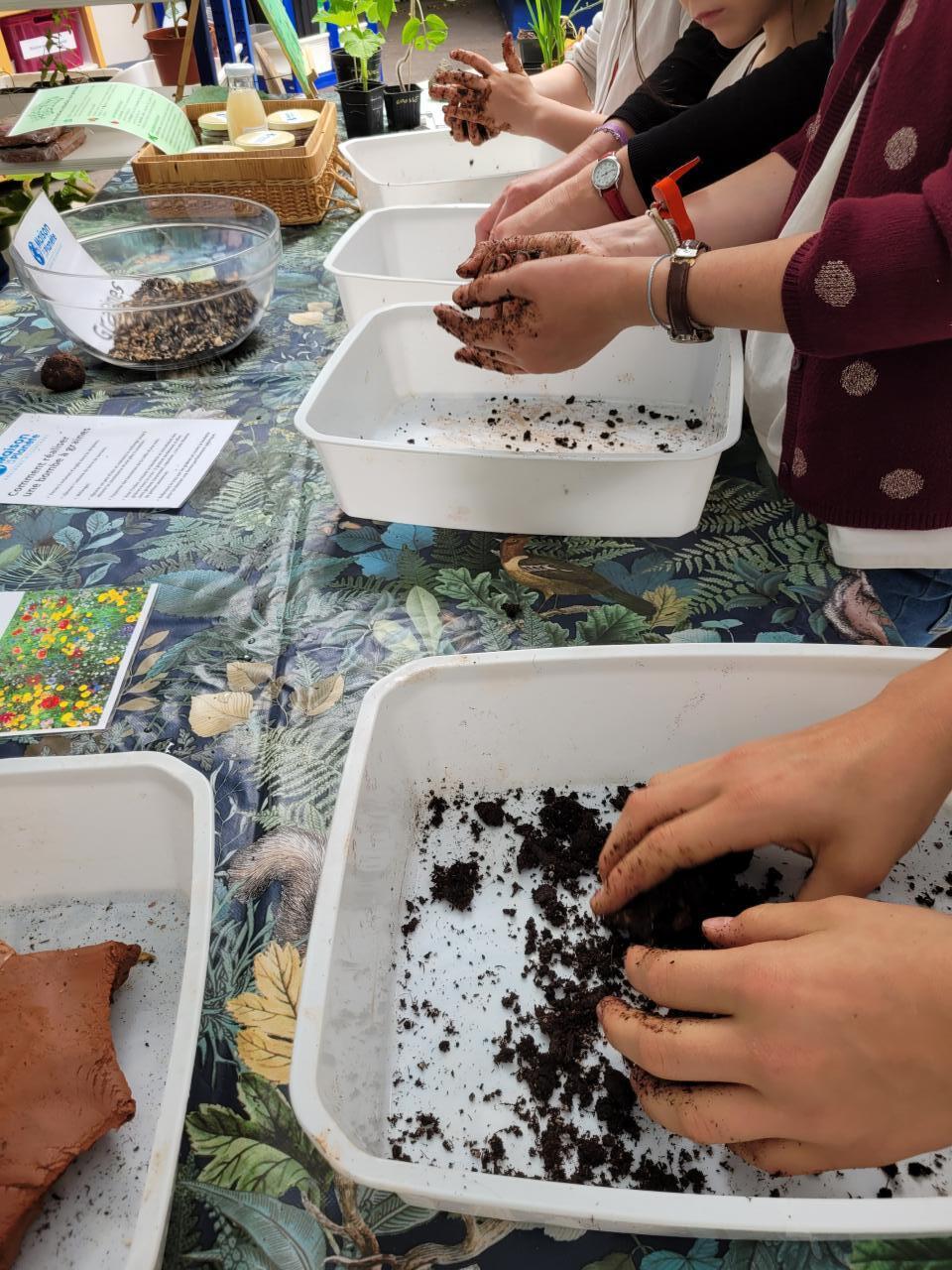 Atelier création de bombes à graines - Avec Maison Marbeuf