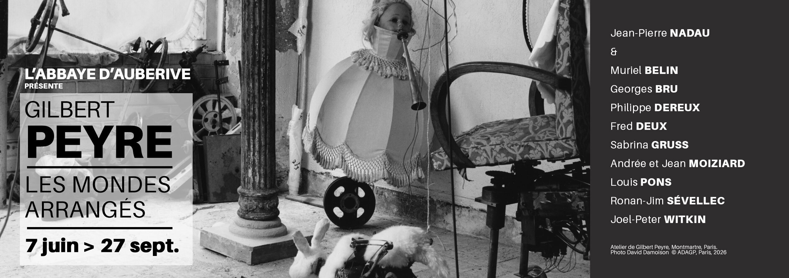 Visite du centre d'art contemporain de l'abbaye d'Auberive