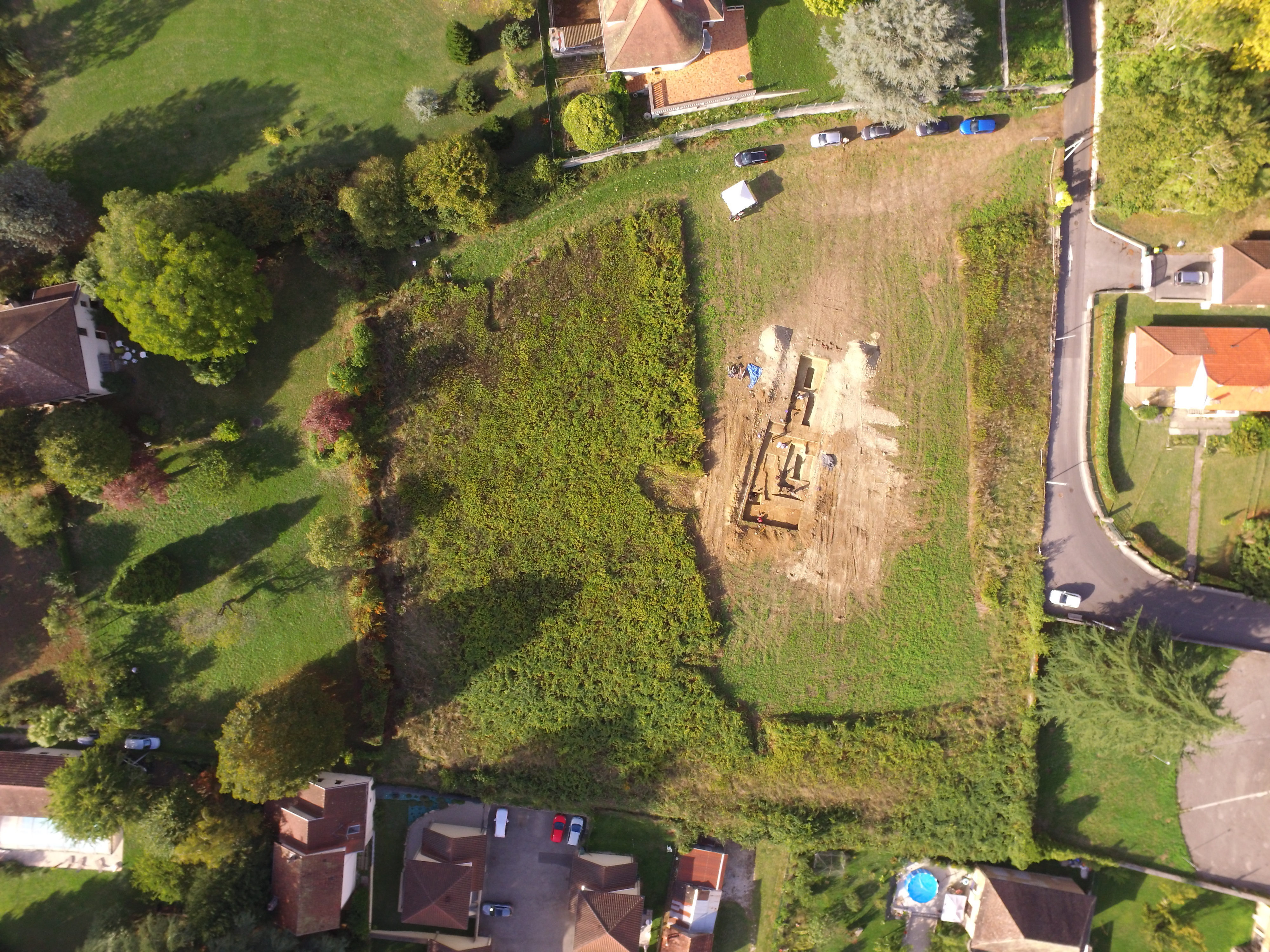 Chantier archéologique ouvert