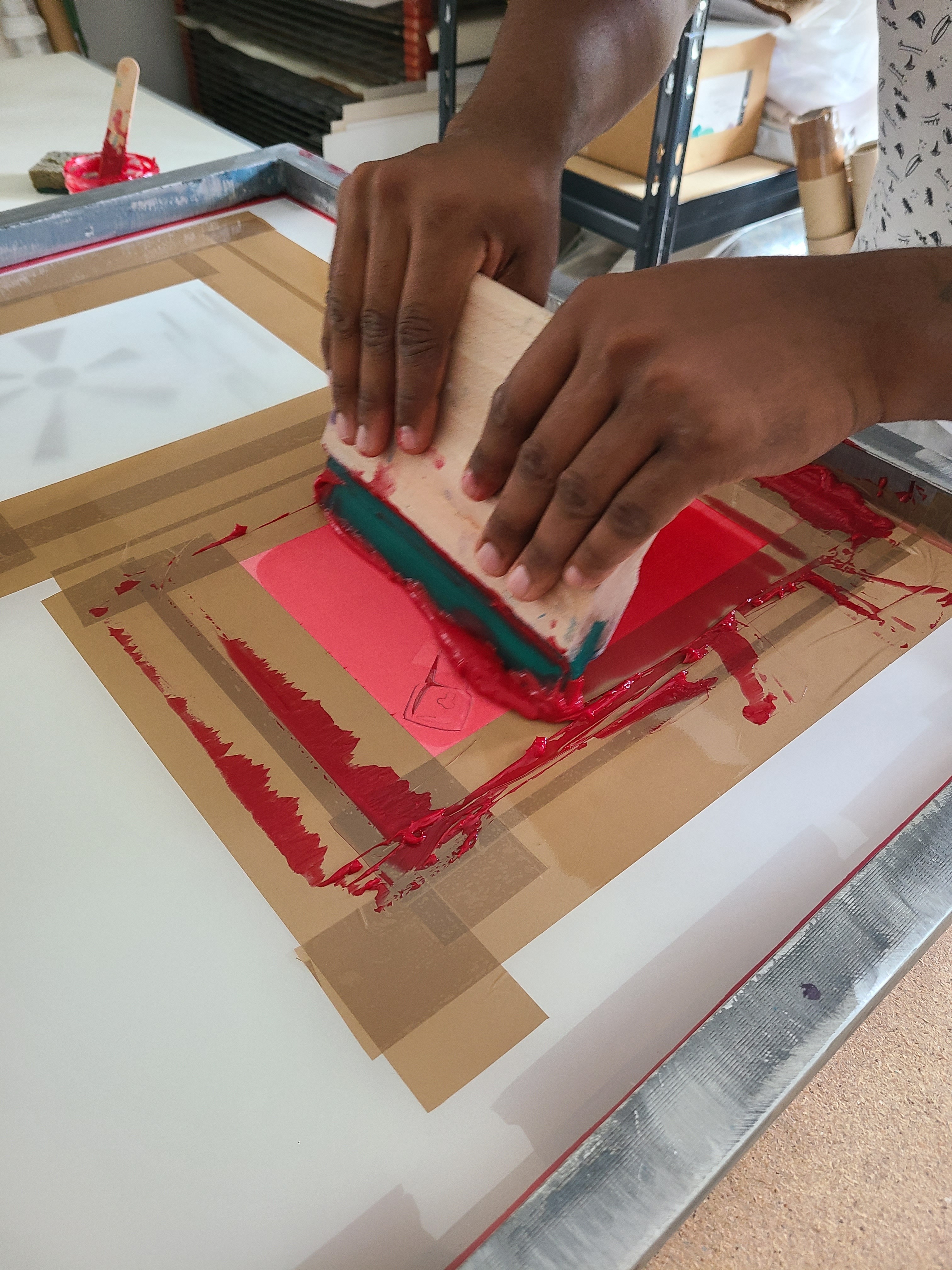 Atelier adulte : pochoir et sérigraphie