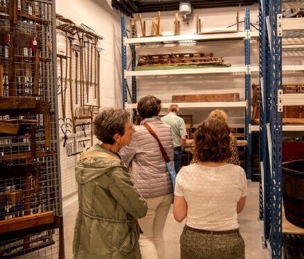 Visite guidée : dans les coulisses du musée