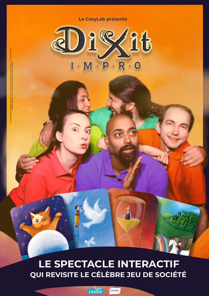 Tu connais le jeu ? Viens voir le spectacle ! Un spectacle d’impro à la fois drôle et poétique, dans lequel le public joue contre les comédiens.