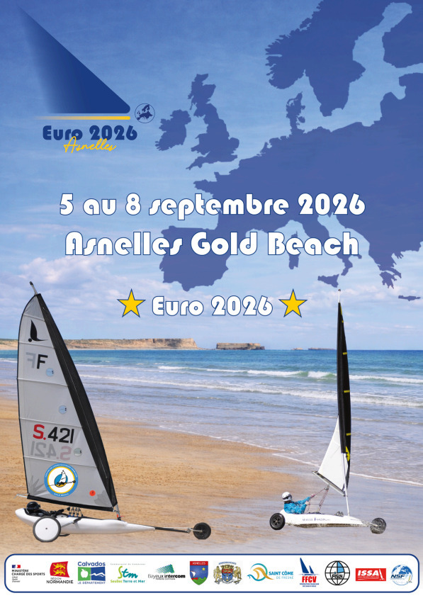 Championnat d'Europe - Euro 2026 de char à voile