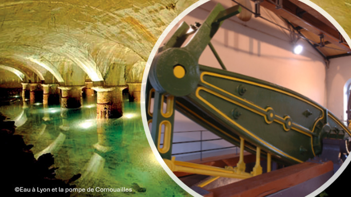Visite usine des eaux de Saint-Clair et la pompe de Cornouailles