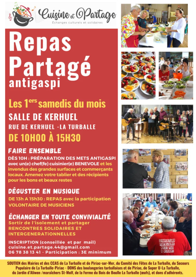 Repas partagé Antigaspi