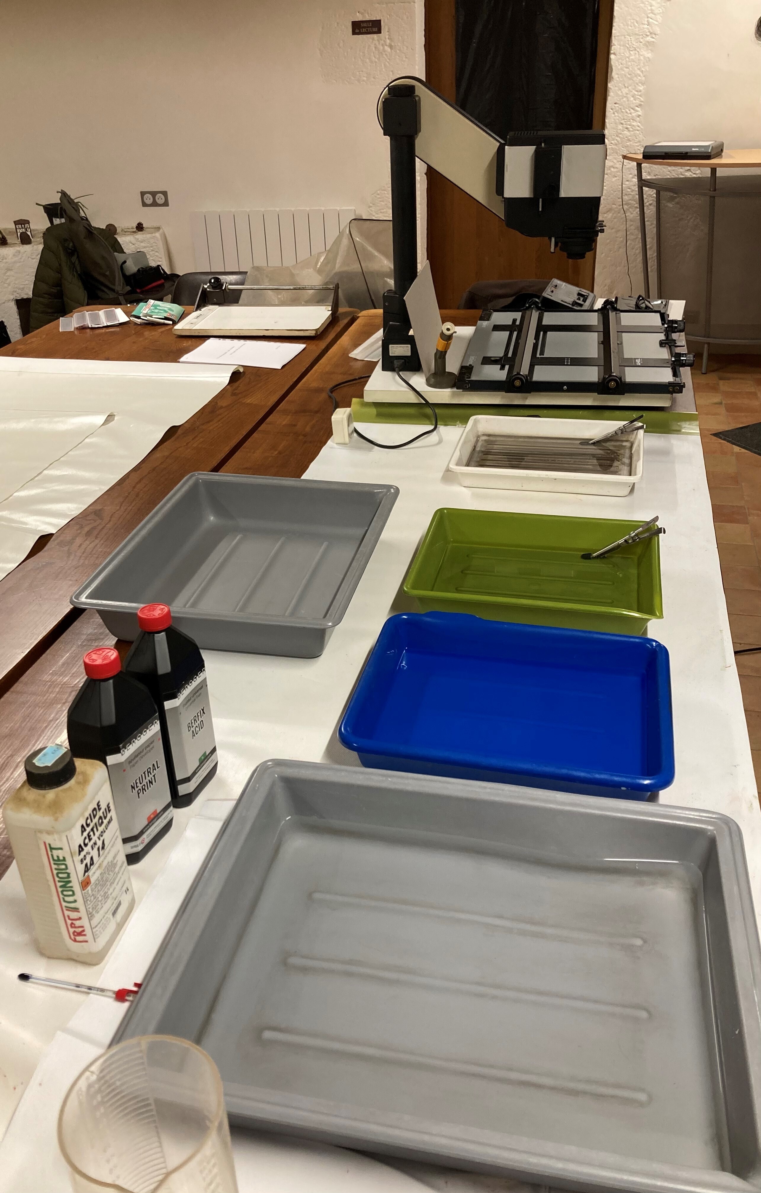 Atelier d'initiation au tirage argentique