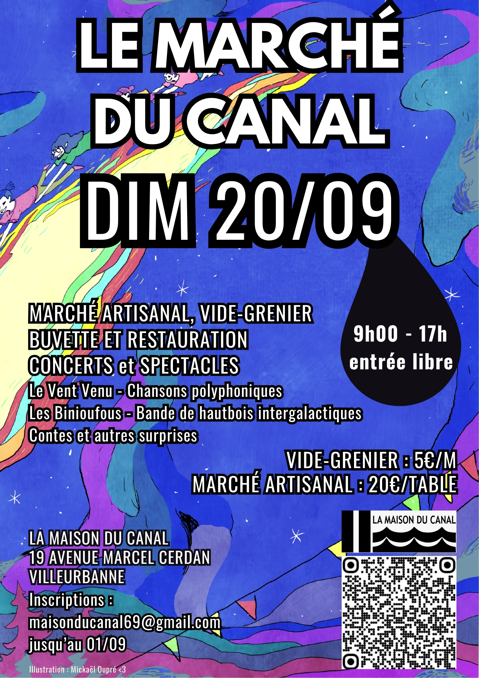 Le marché du canal