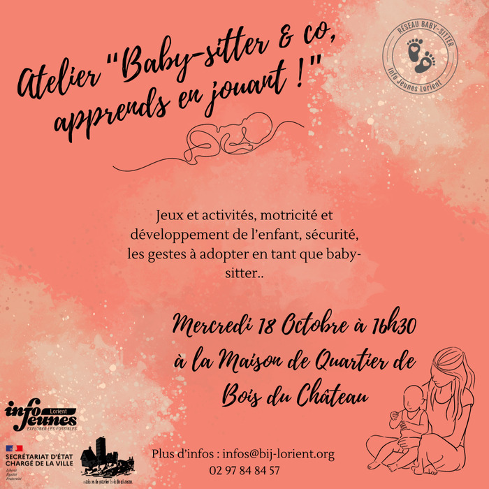 Atelier Baby-Sitting : Baby-sitters & co