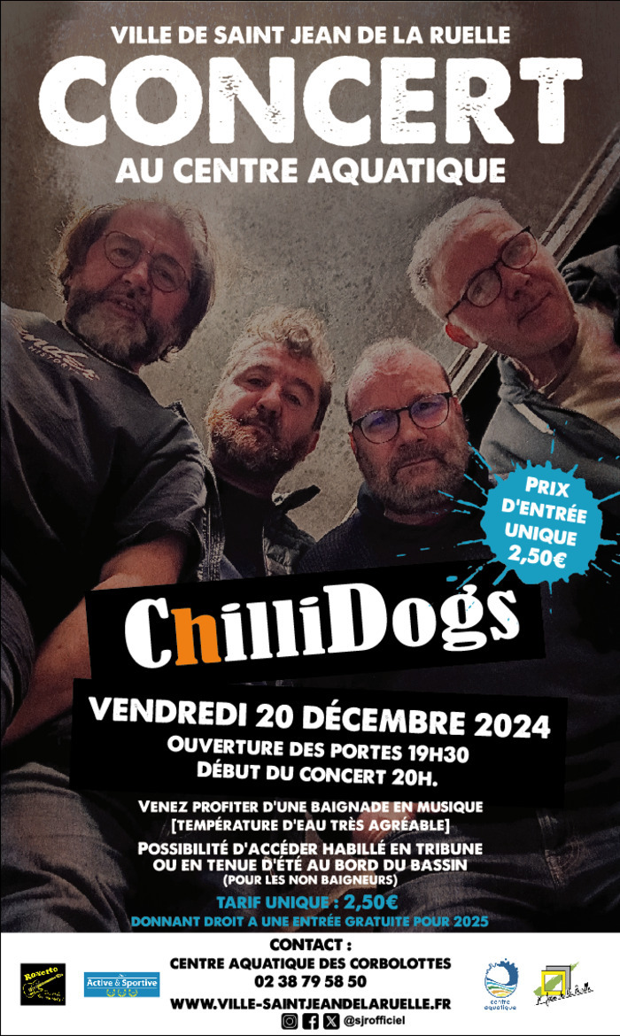 Concert des Chillidogs Le 20 déc 2024