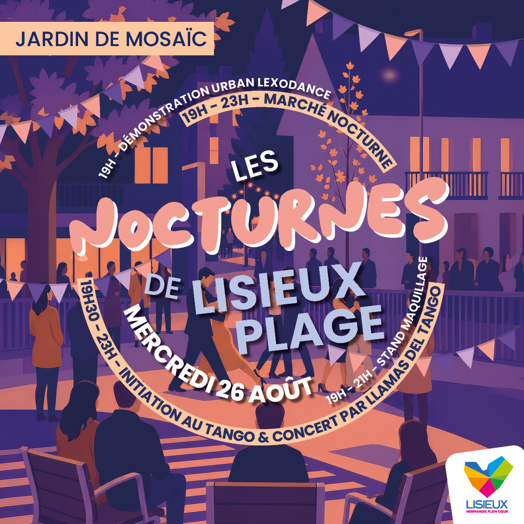 Nocturne de Lisieux plage - soirée Tango