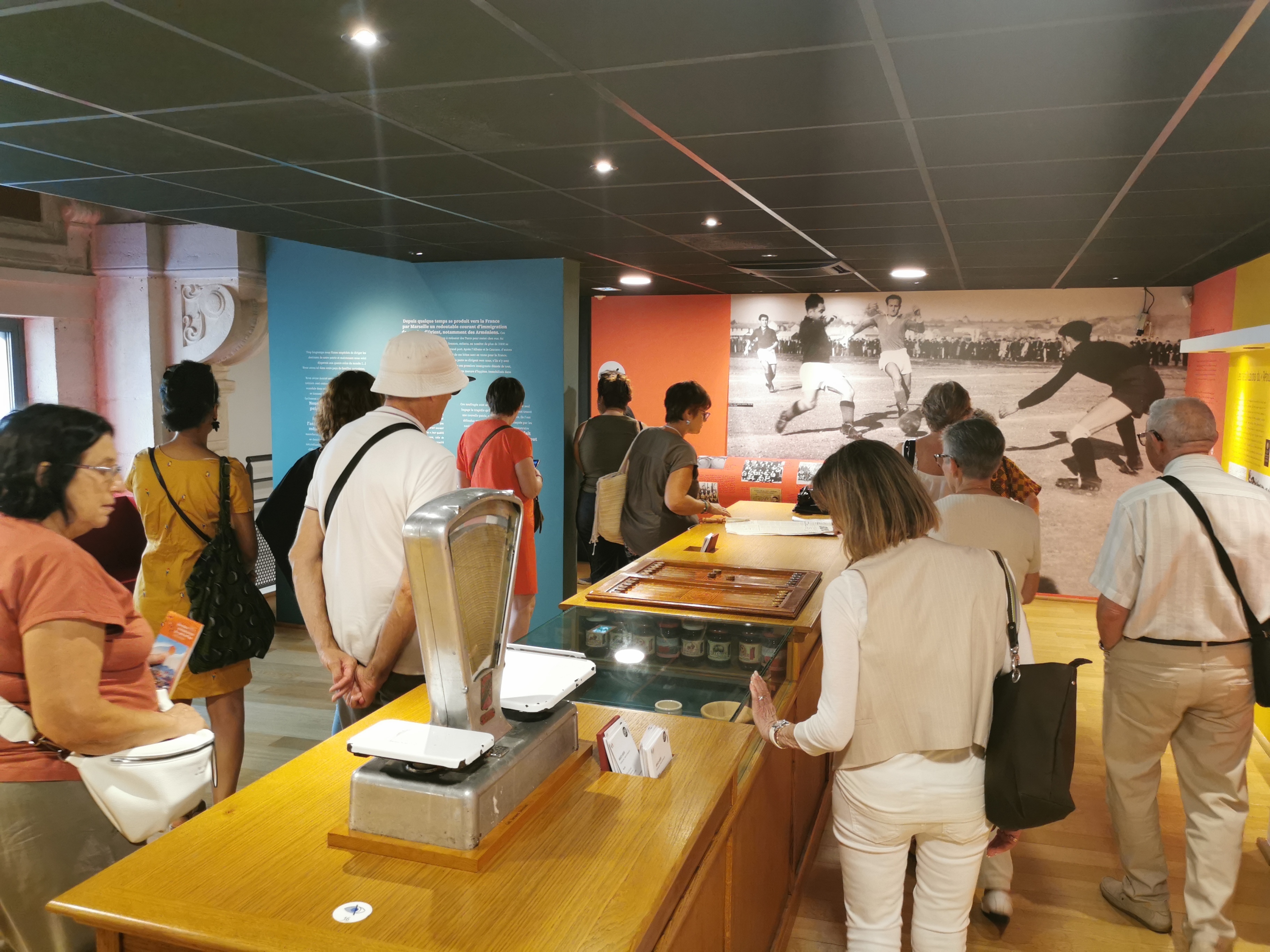 Visite éclairage de l'exposition permanente, sur les pas des Arméniens