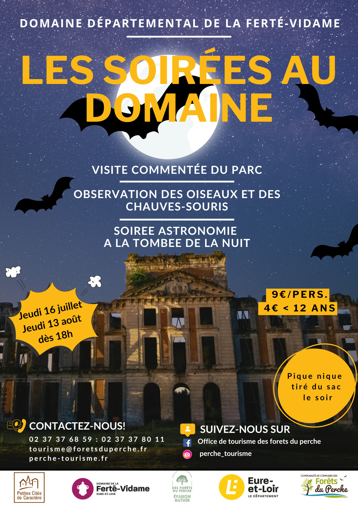 Les soirées au domaine