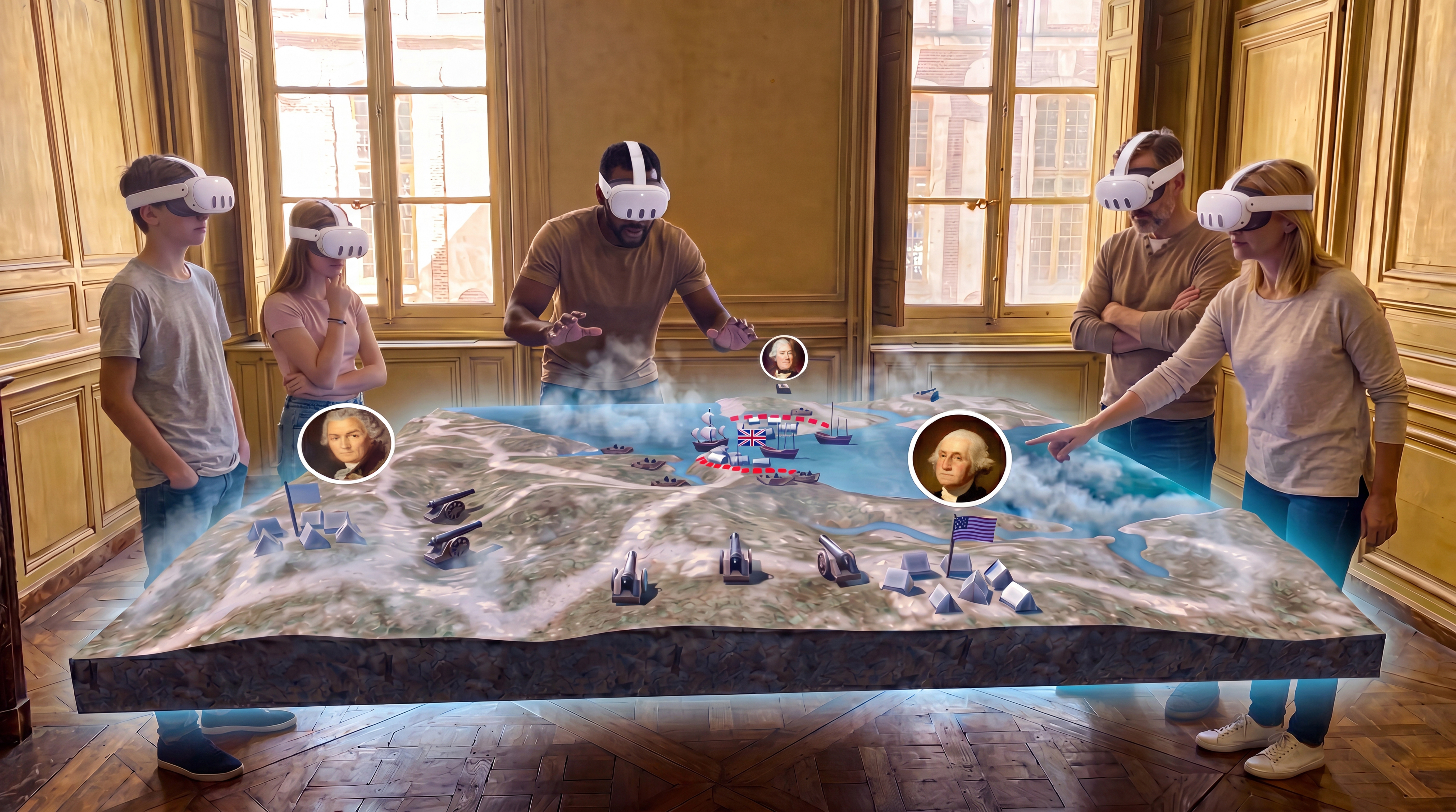Plongez dans l'Histoire : Nouvelle Expérience VR "Lumière de la Liberté" au Château de Versailles !