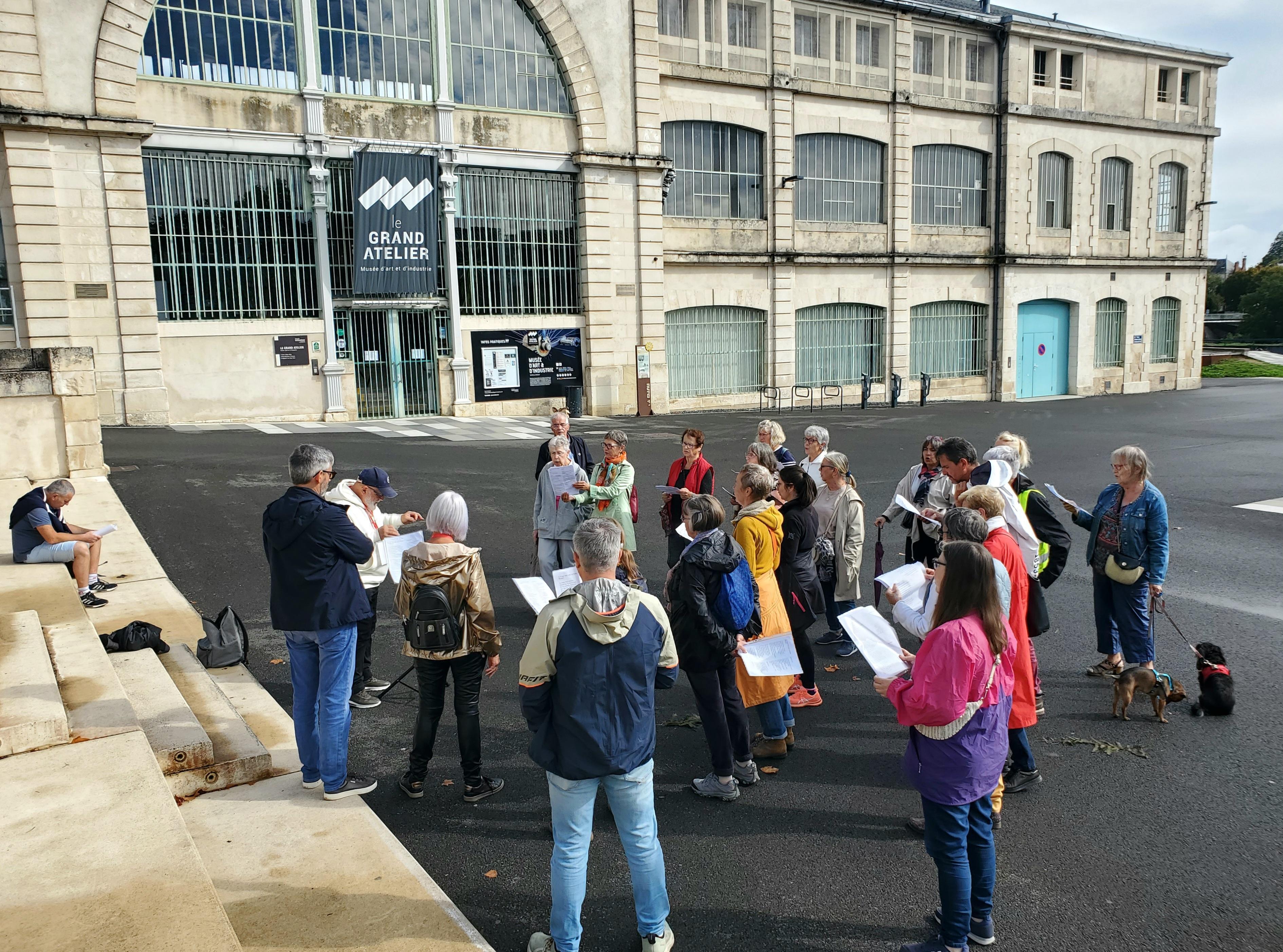 [Circuit] Balade chantante de Châtellerault : une balade musicale et patrimoniale au cœur de la ville