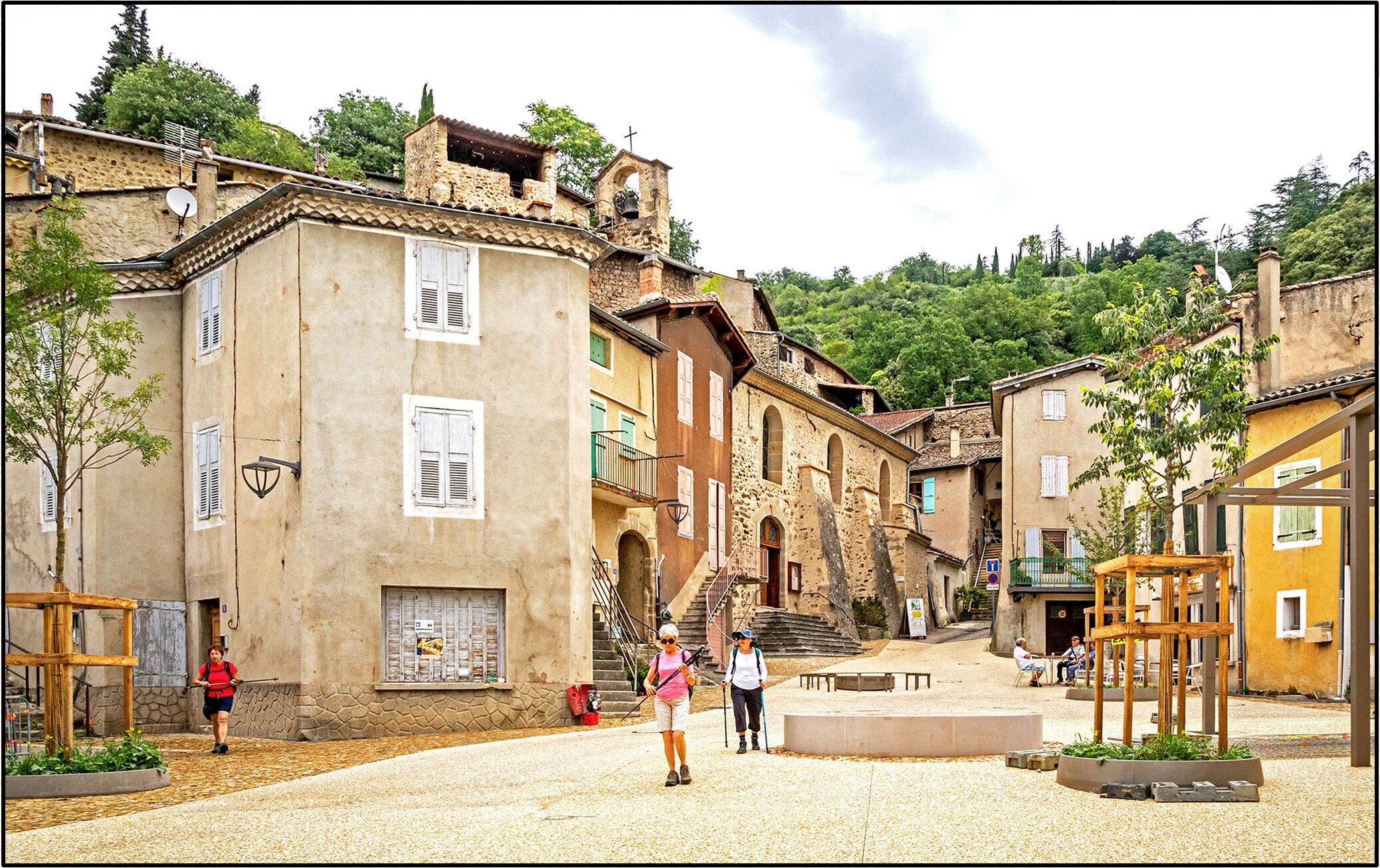 Au fil du temps autour de la Place