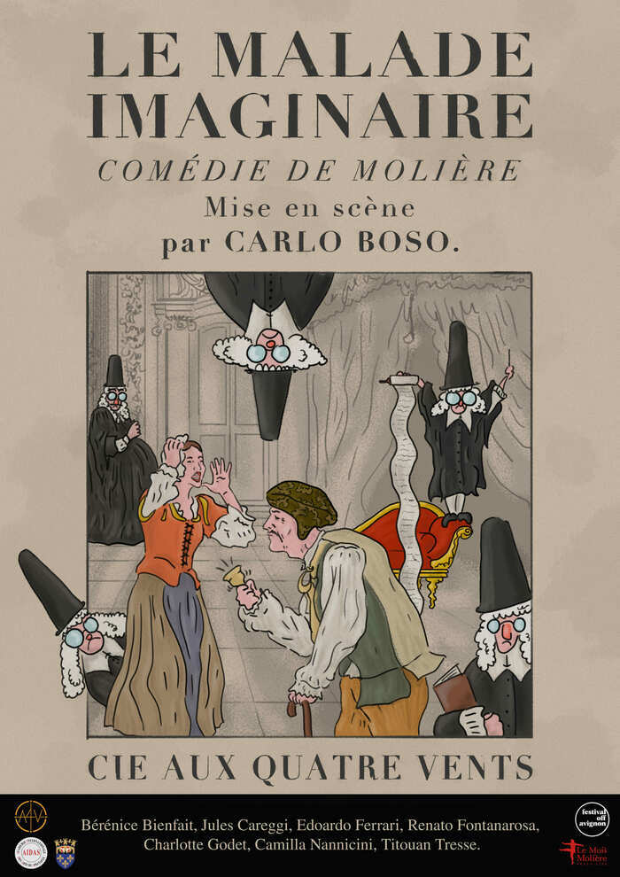 Le Malade imaginaire est la dernière pièce écrite par ce géant du théâtre universel que l'on nomme Molière. Tout public.