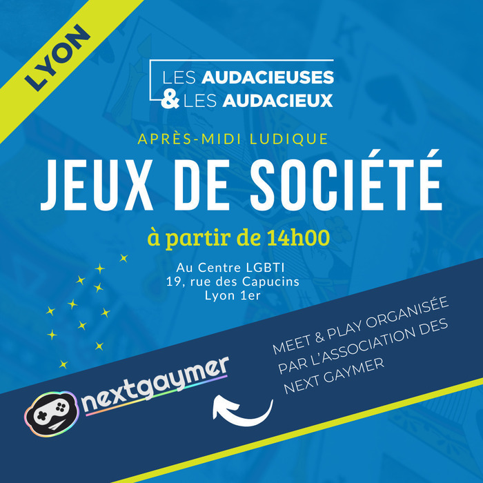 [Lyon] Après-midi Jeux avec les Next Gaymer