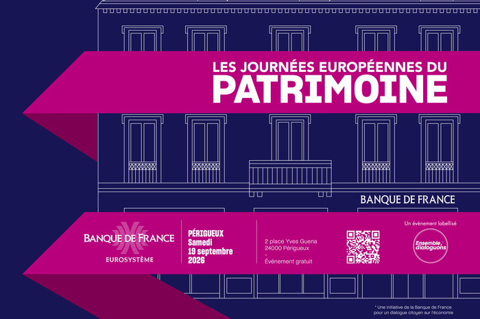 Venez découvrir la Banque de France de Périgueux.