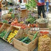 Marché de produits locaux