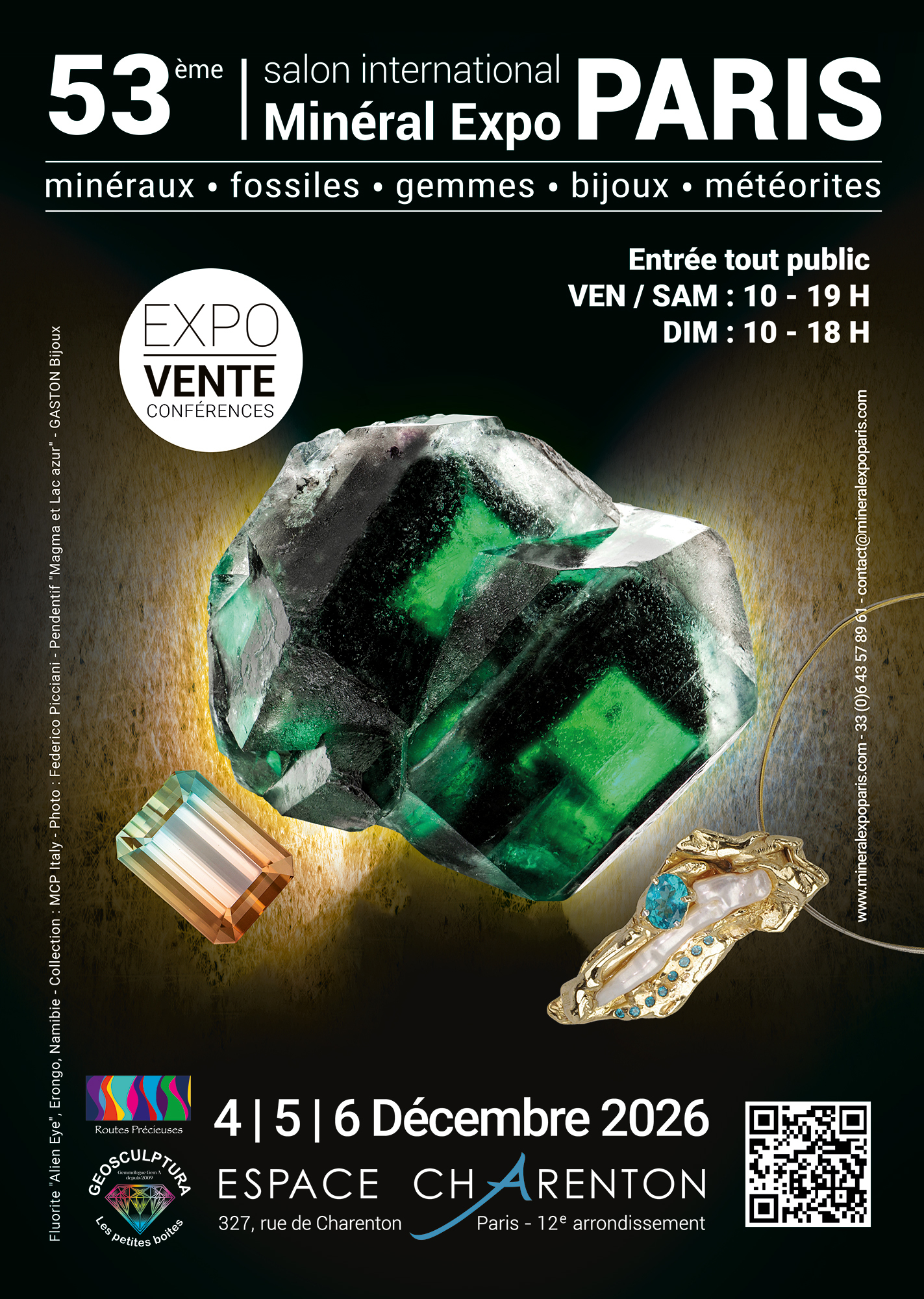 Salon Minéral Expo Paris – 53ᵉ édition