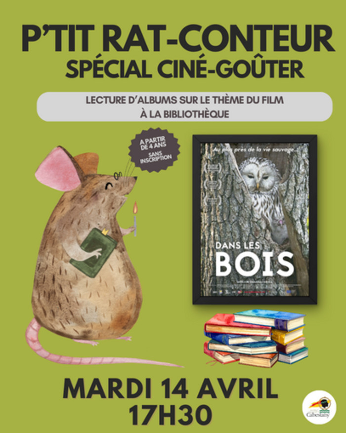Rat conteur spécial ciné goûter