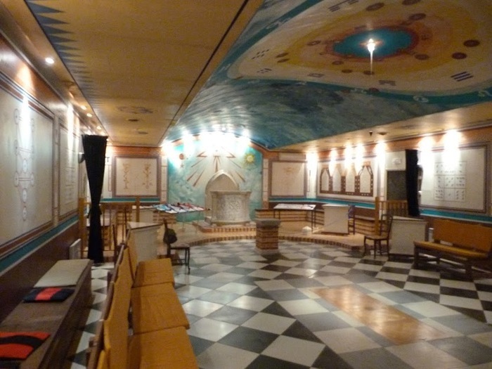Visite guidée du Temple maçonnique de Piolenc