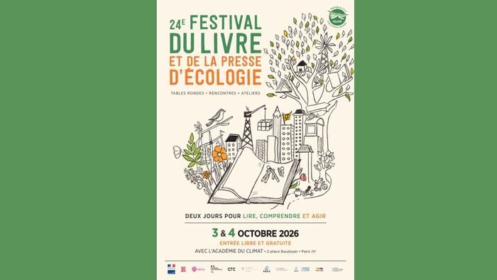 Affiche — Participation au Festival du livre et de la presse d'écologie